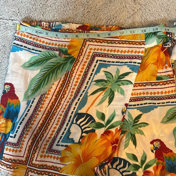Live 4 Truth Tropical Parrot & Palm Print Two-Piece Skort set Size Small - Picture 16 of 16